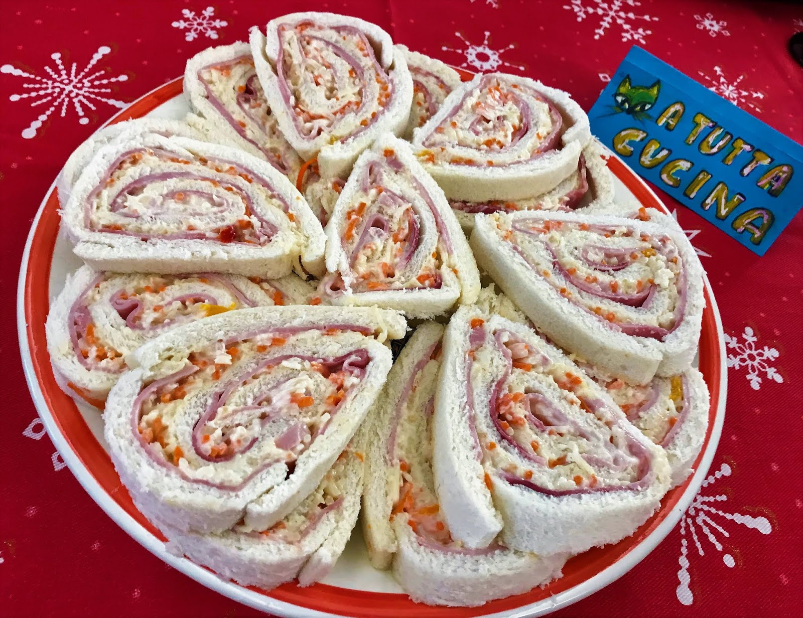 A TUTTA CUCINA GIRELLE TRAMEZZINO al PROSCIUTTO