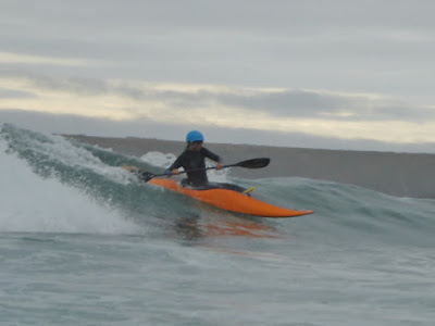 surf kayak lesson