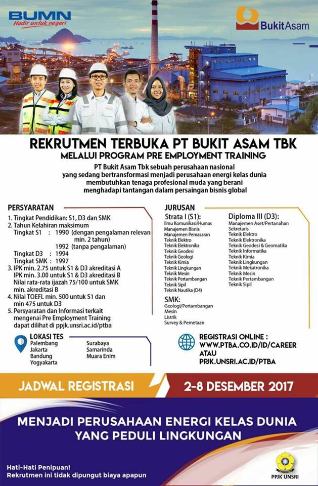 Lowongan Bumn Terbaru