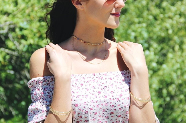 Gold layered necklaces trend, how to layer necklaces like a pro