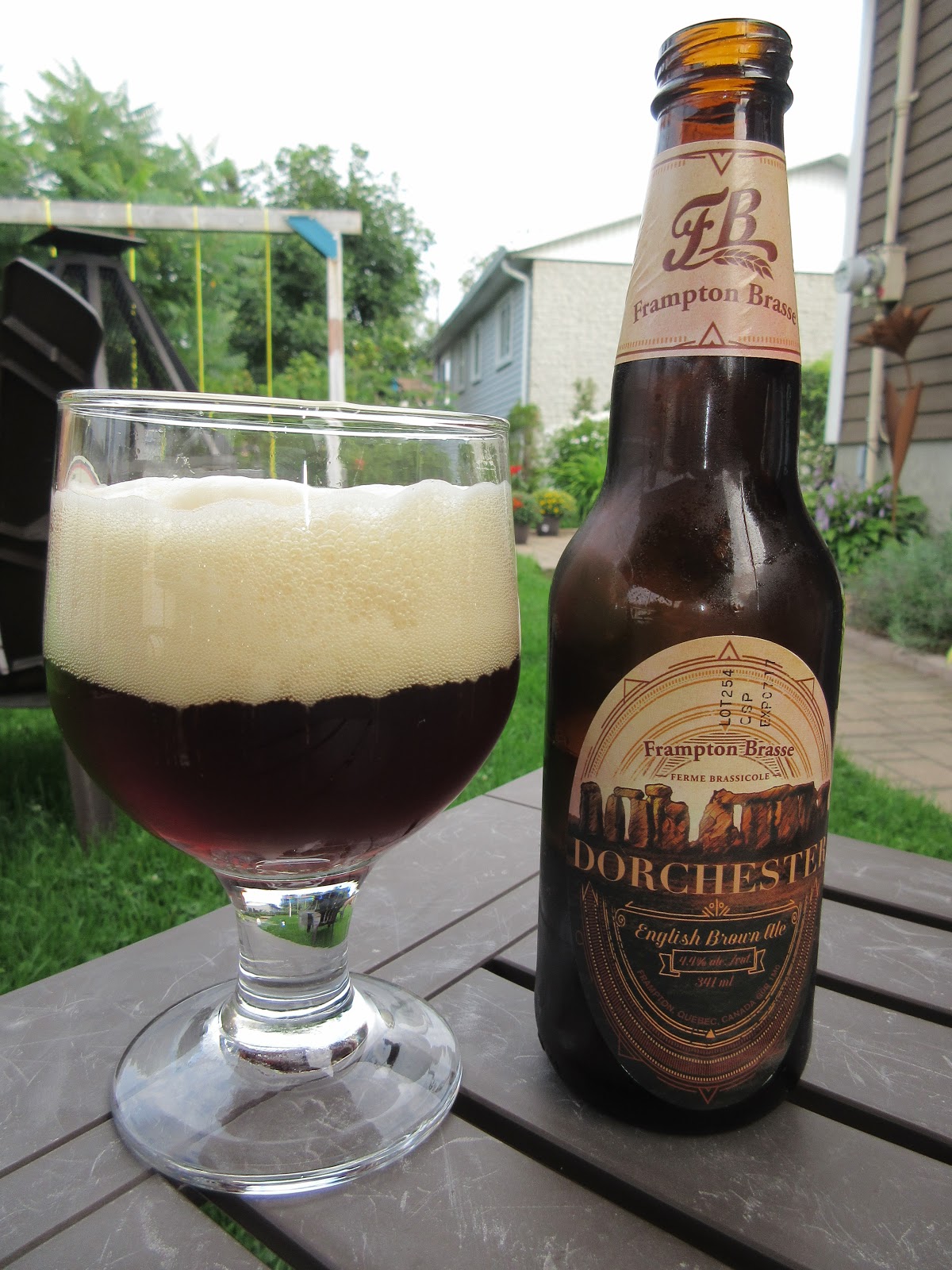 Phil et la bière! Frampton Brasse Dorchester