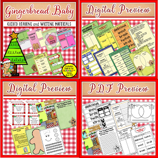 This Jan Brett favorite is perfect for the holidays. In fact, why not have a full week of gingerbread fun? The bundle includes materials for guided reading, mentor text lessons, and stations. This Jan Brett favorite is perfect for the holidays. In fact, why not have a full week of gingerbread fun? The bundle includes materials for guided reading, mentor text lessons, and stations.