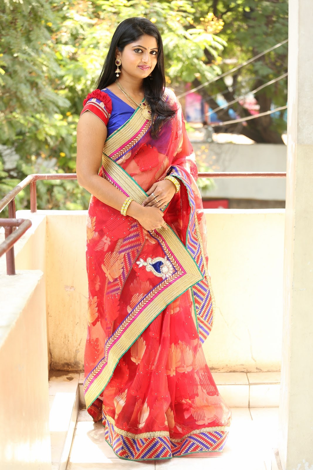 Gk Photoes Telugu Tv Actress Mounica Latest Images-2981