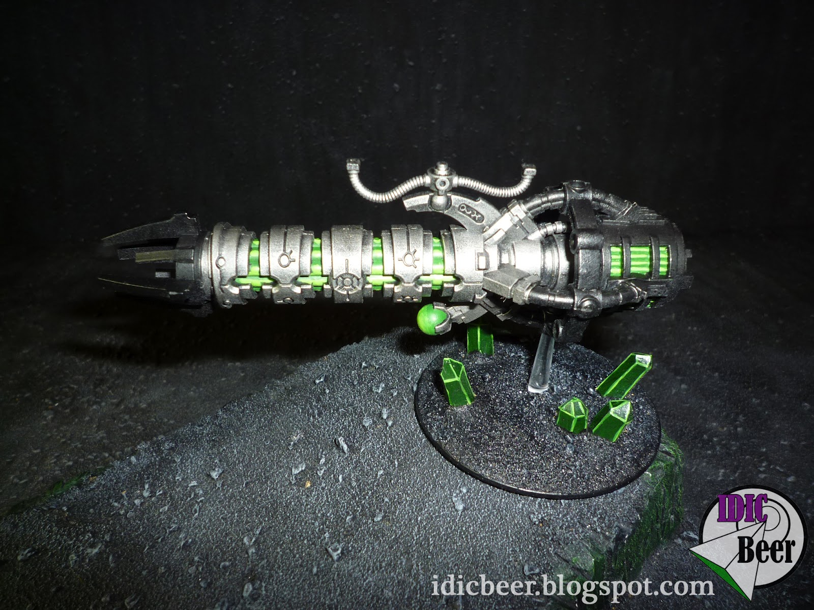 IDICBeer 40k Necron Ghost/Doomsday Arks Painted (part 2)