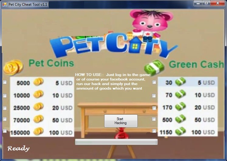 DOWNGAMODS Pet City Hack Tool Cheat Free Download v1.1