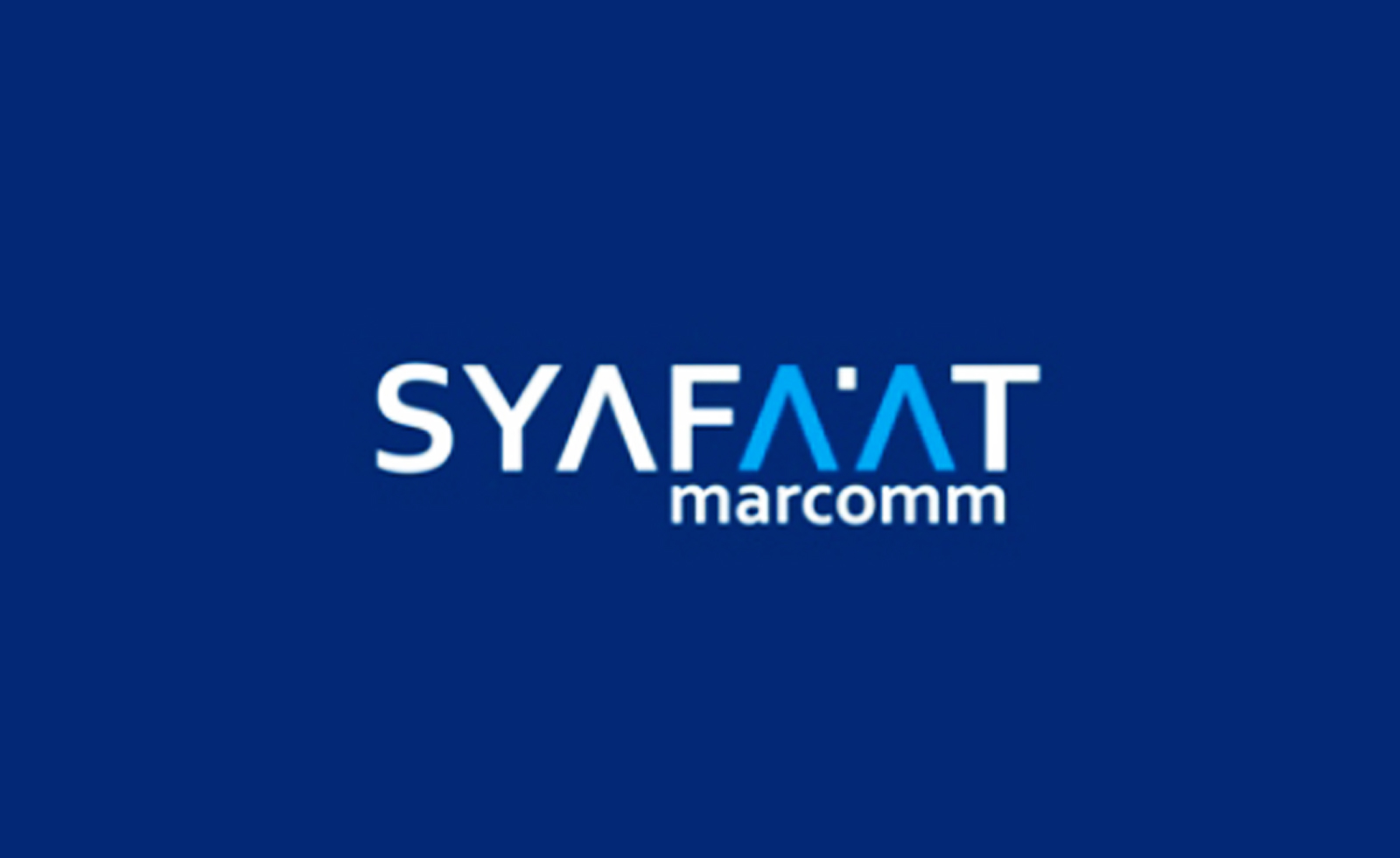 PELAKU VISUAL: Andika Dwijatmiko - CEO Syafa'at Marcomm