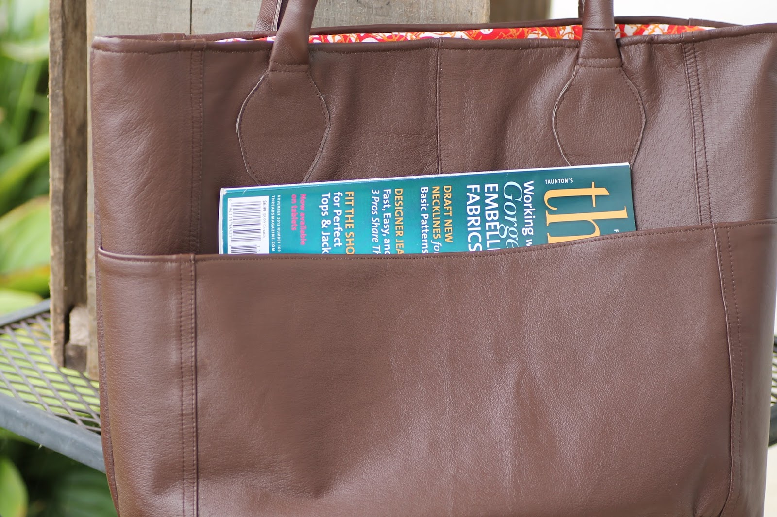 Dillman's Dallies Upcycled Leather Bags Finally!