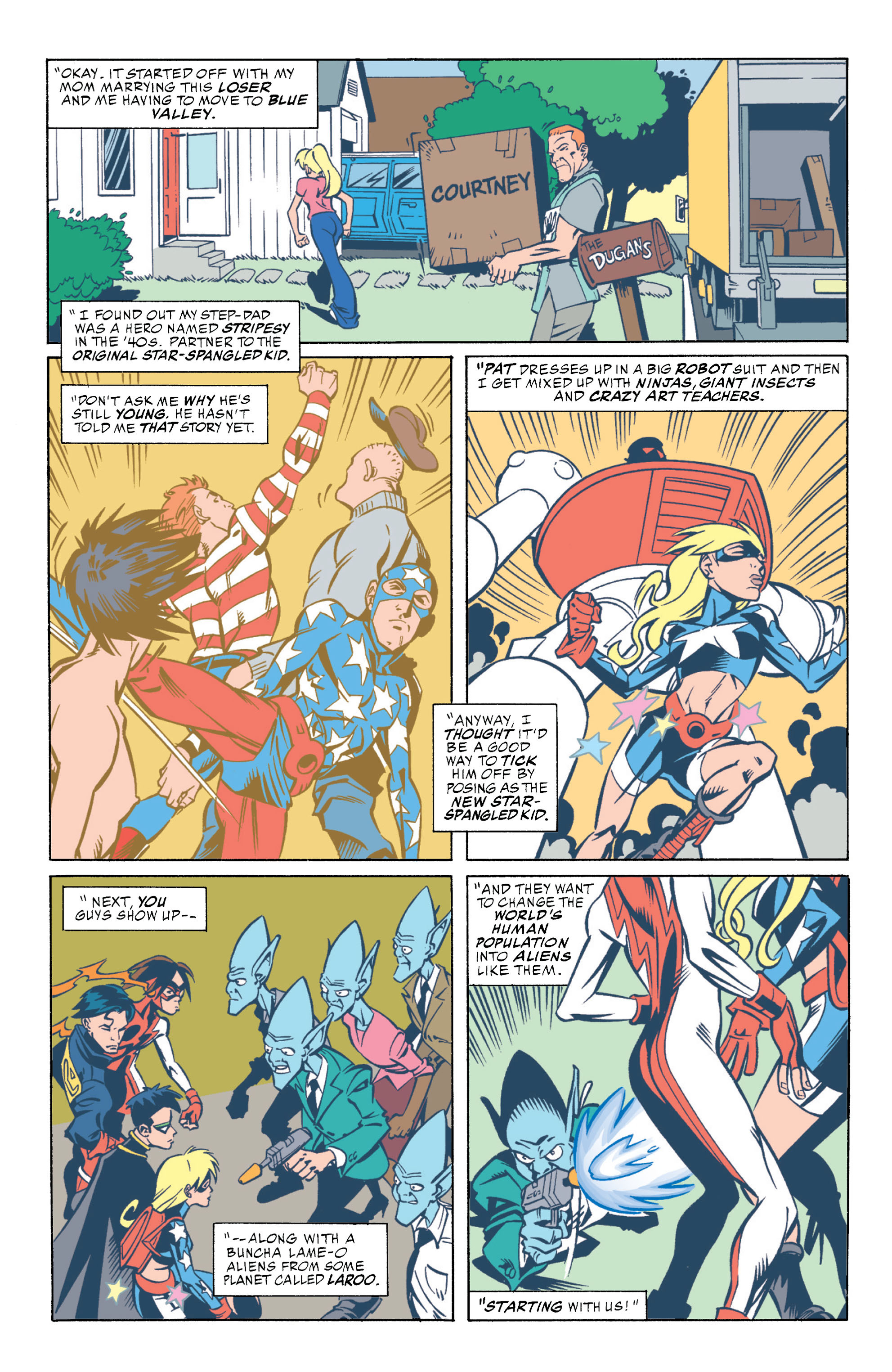 Read online Stars and S.T.R.I.P.E. comic -  Issue #6 - 2