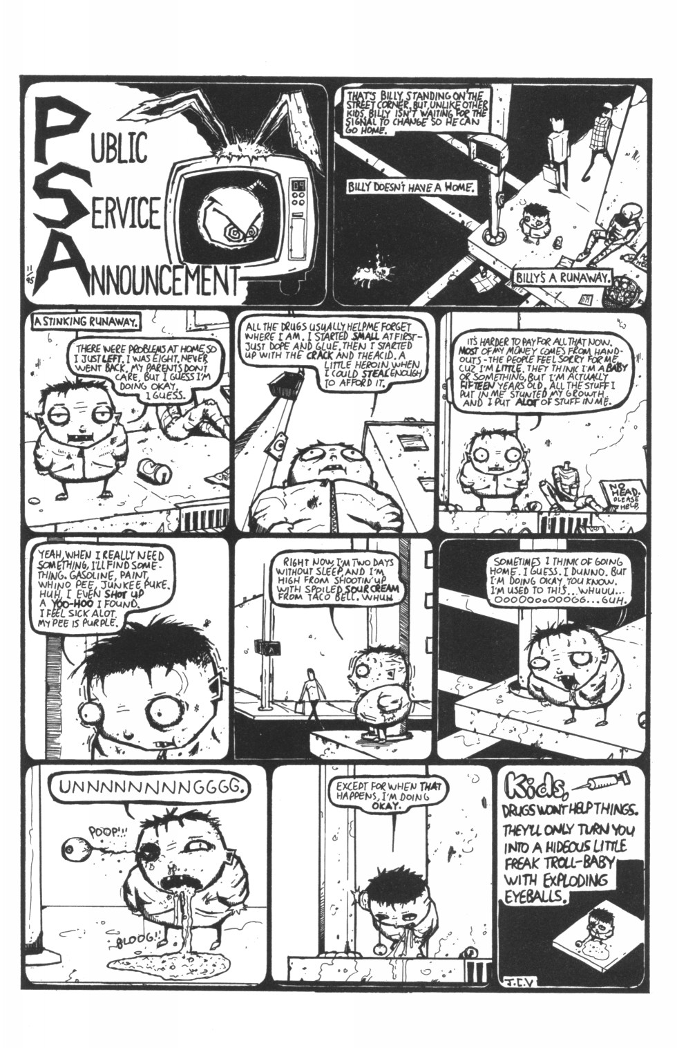 Read online Johnny the Homicidal Maniac comic -  Issue #4 - 19