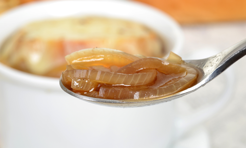 Spoon full of french onion, quick soup. 