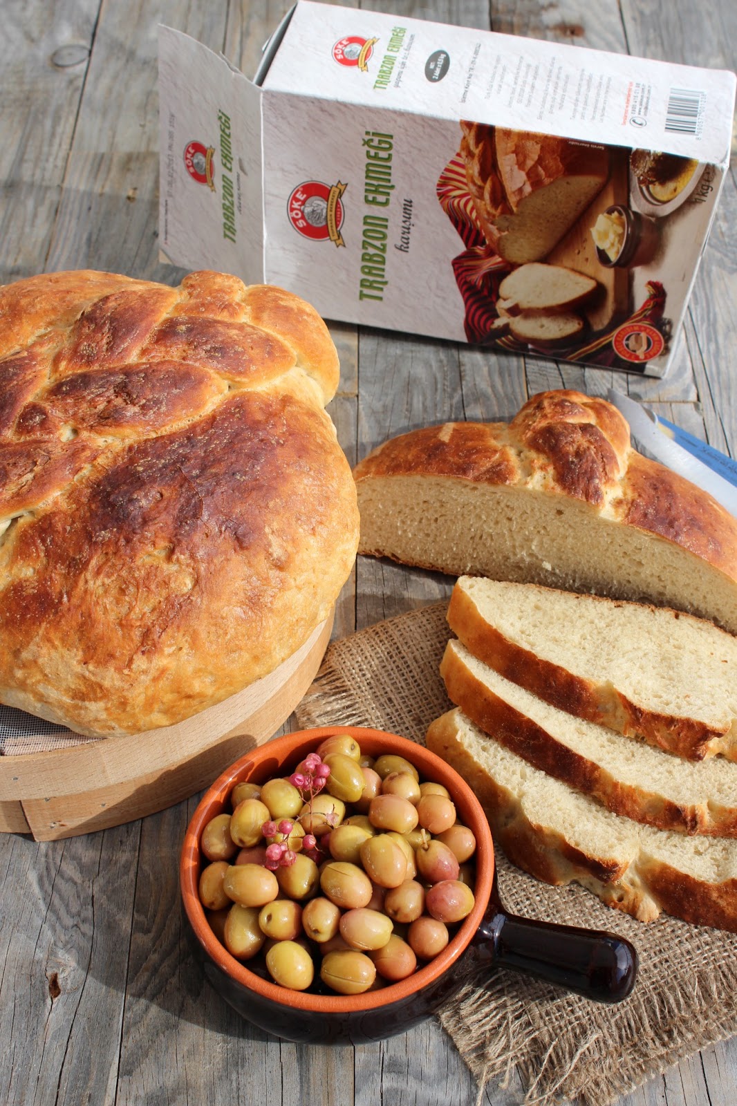 Bakır Tencerem SÖKE UN,LA EV YAPIMI TRABZON EKMEĞİ