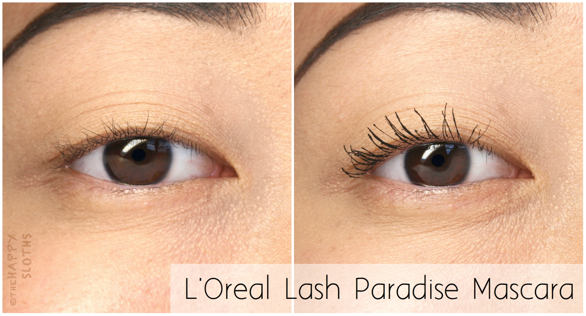 L'Oreal Voluminous Lash Paradise Mascara Review and Swatches The