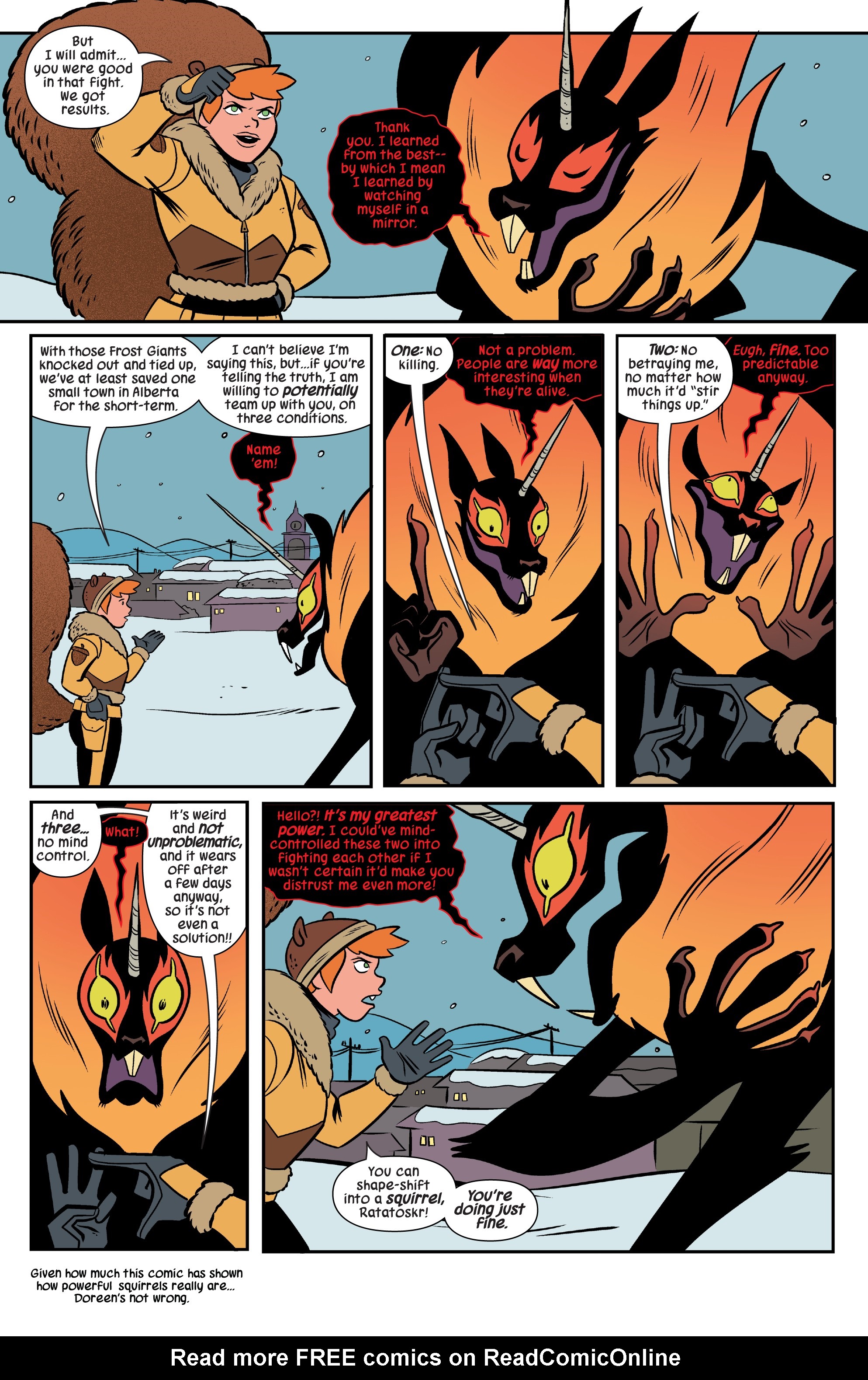 Read online The Unbeatable Squirrel Girl II comic -  Issue #44 - 13
