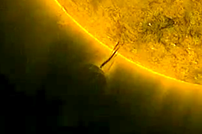 UFO News ~ Black UFO Caught Observing The Sun and MORE Sun,+soho,+nasa,+space,+flare,+solar,+bubble,+mini,+baby,+UFO,+UFOs,+sighting,+sightings,+report,+video,+news,+world,+March,+2012,+WTF,+strange,+odd,+crazy,+W56Screen+Shot+2012-03-15+at+12.27.30+PM