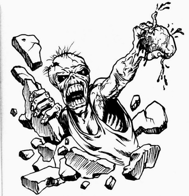 Iron Maiden Coloring Pages Coloring Pages