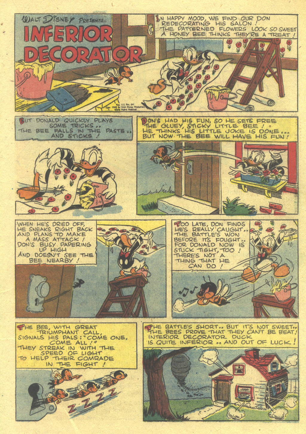 Read online Walt Disney's Comics and Stories comic -  Issue #92 - 33
