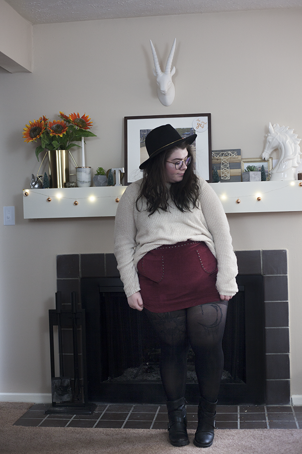 One Outfit, 4 Tights katielikeme.com berkshire legwear outfit