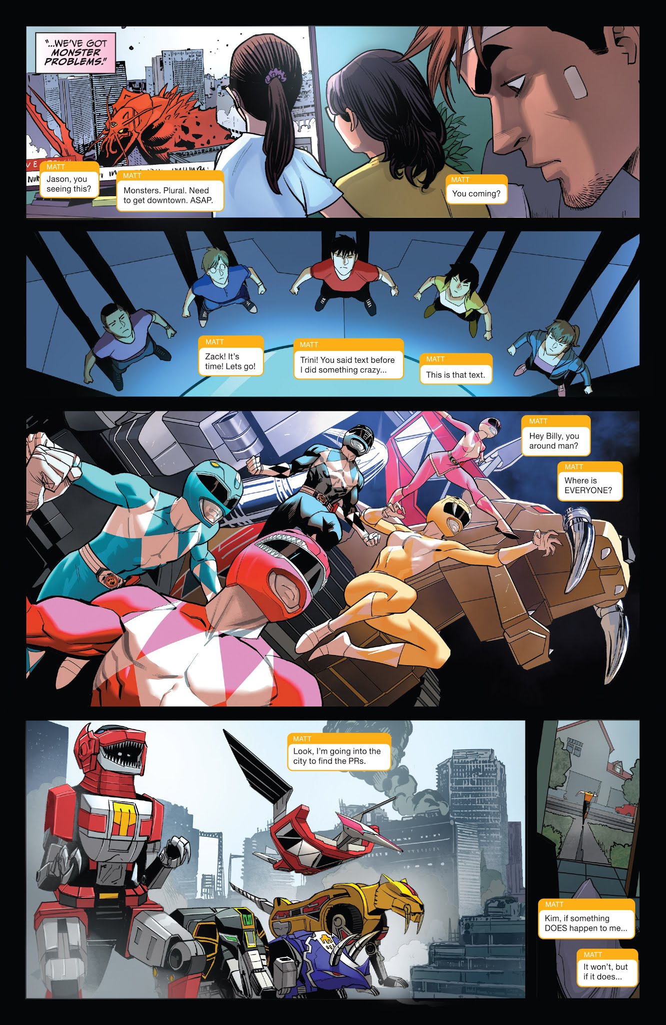 Read online Saban's Go Go Power Rangers comic -  Issue #12 - 9
