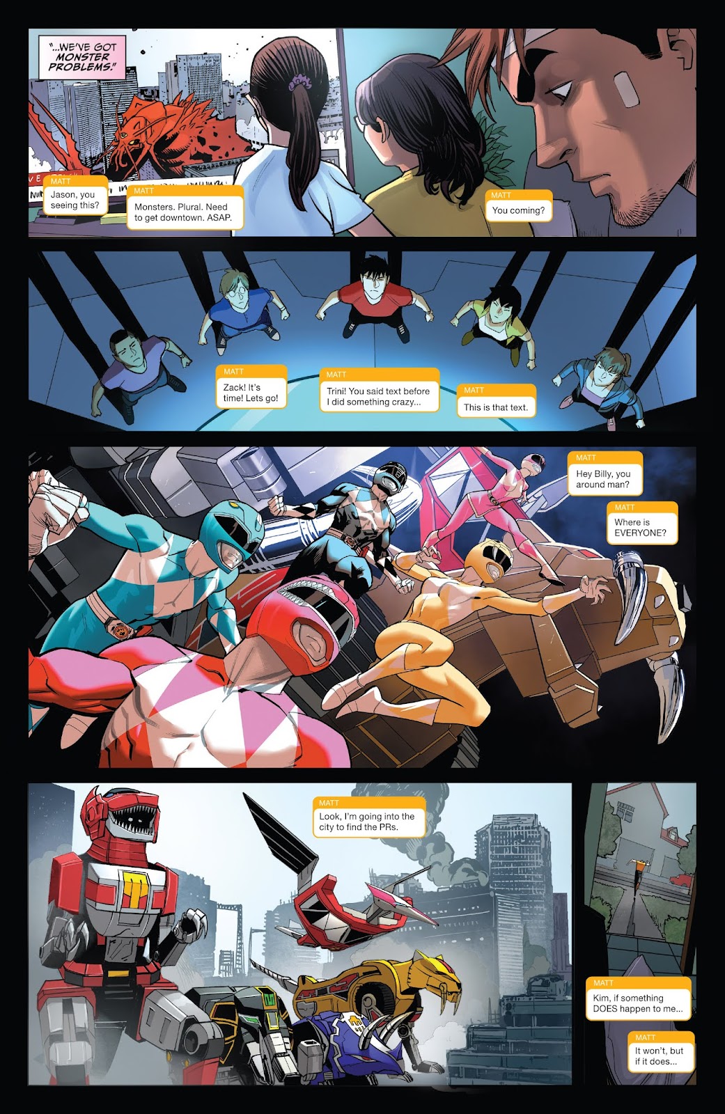 Saban's Go Go Power Rangers issue 12 - Page 9