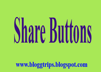Add Social Media 289 Share Buttons In your Blog