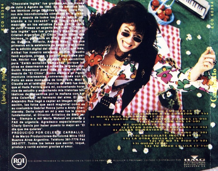 P. & C. Celeste Carballo Chocolate Inglés (1992)