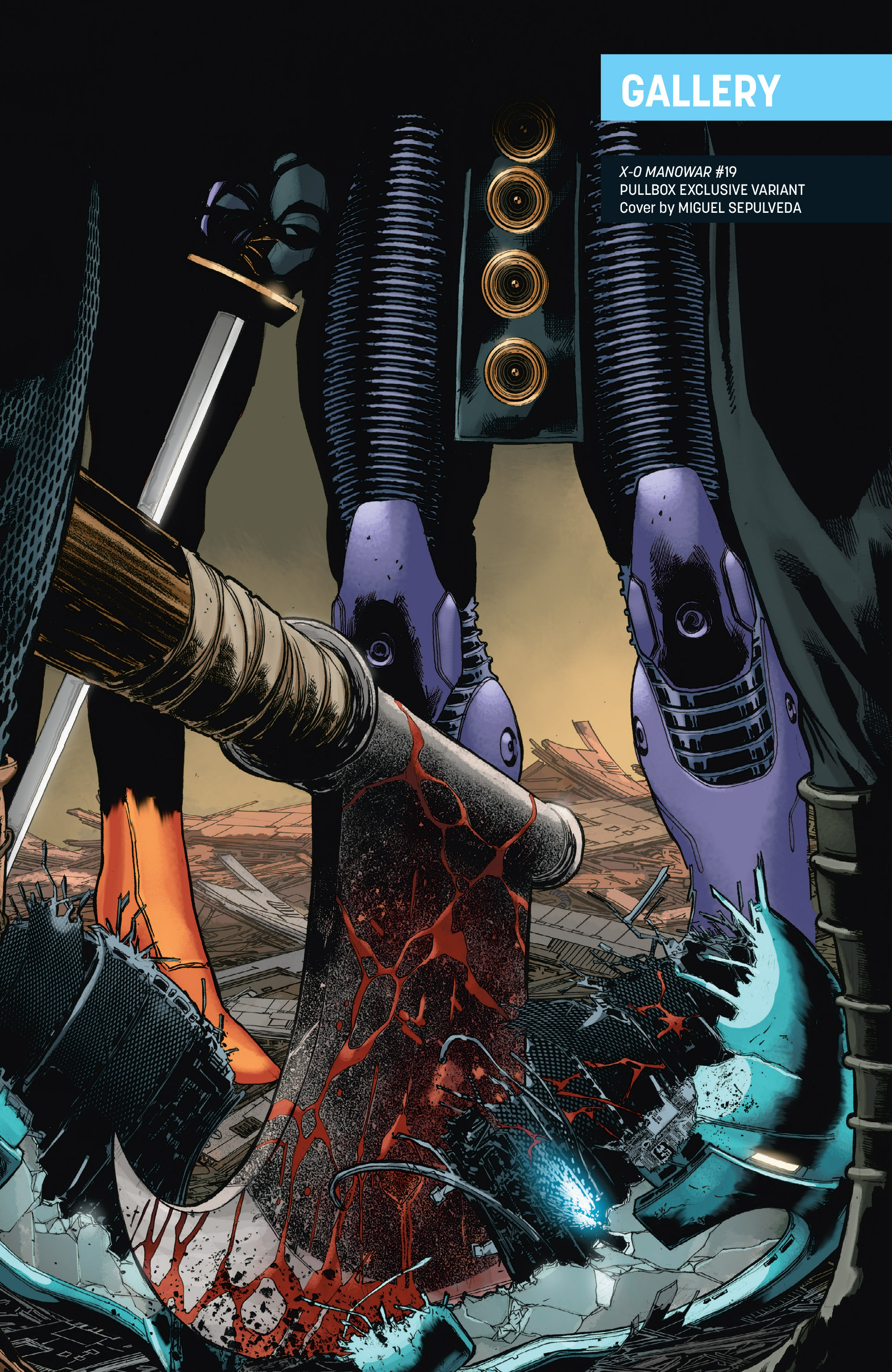 Read online X-O Manowar (2012) comic -  Issue # _TPB 5 - 98