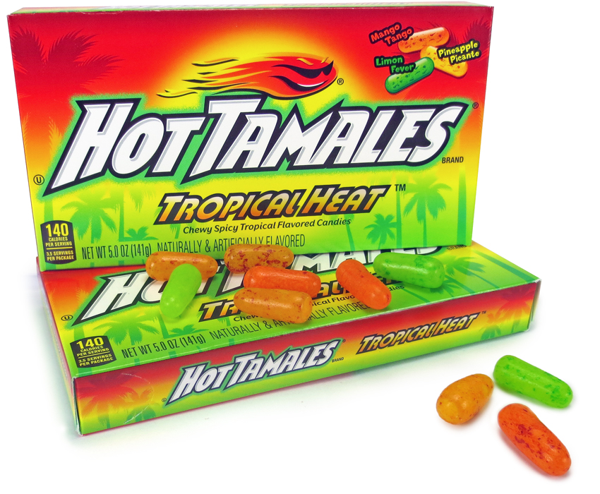Hanging Off The Wire FruitBeHot This Summer With Hot Tamales Tropical