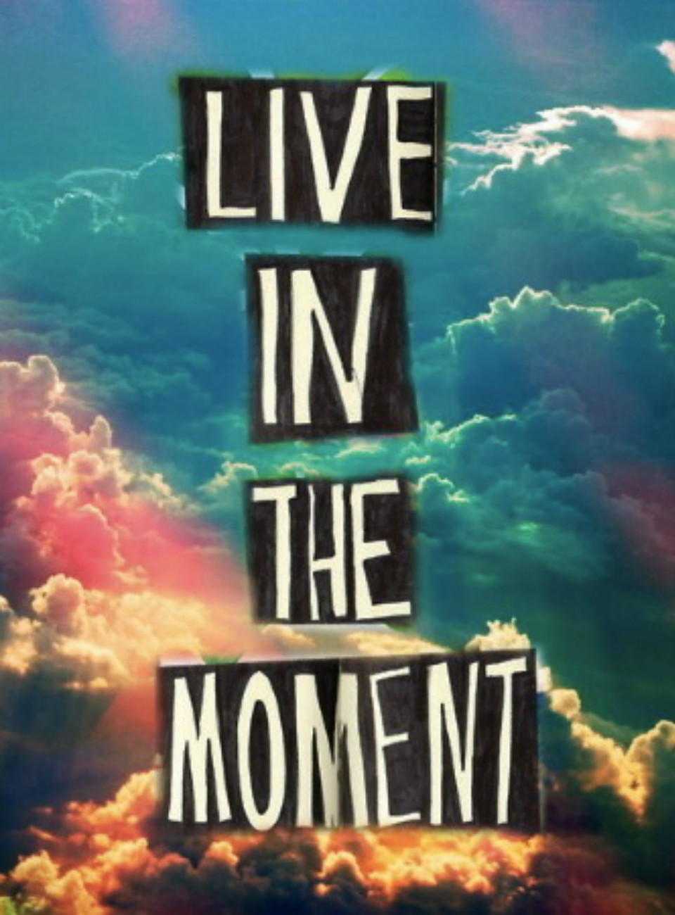 Inspirational Picture Quotes: Live in the Moment.