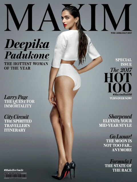 Deepika Padukone Super Sexy Maxim India June 2017 Photoshoot