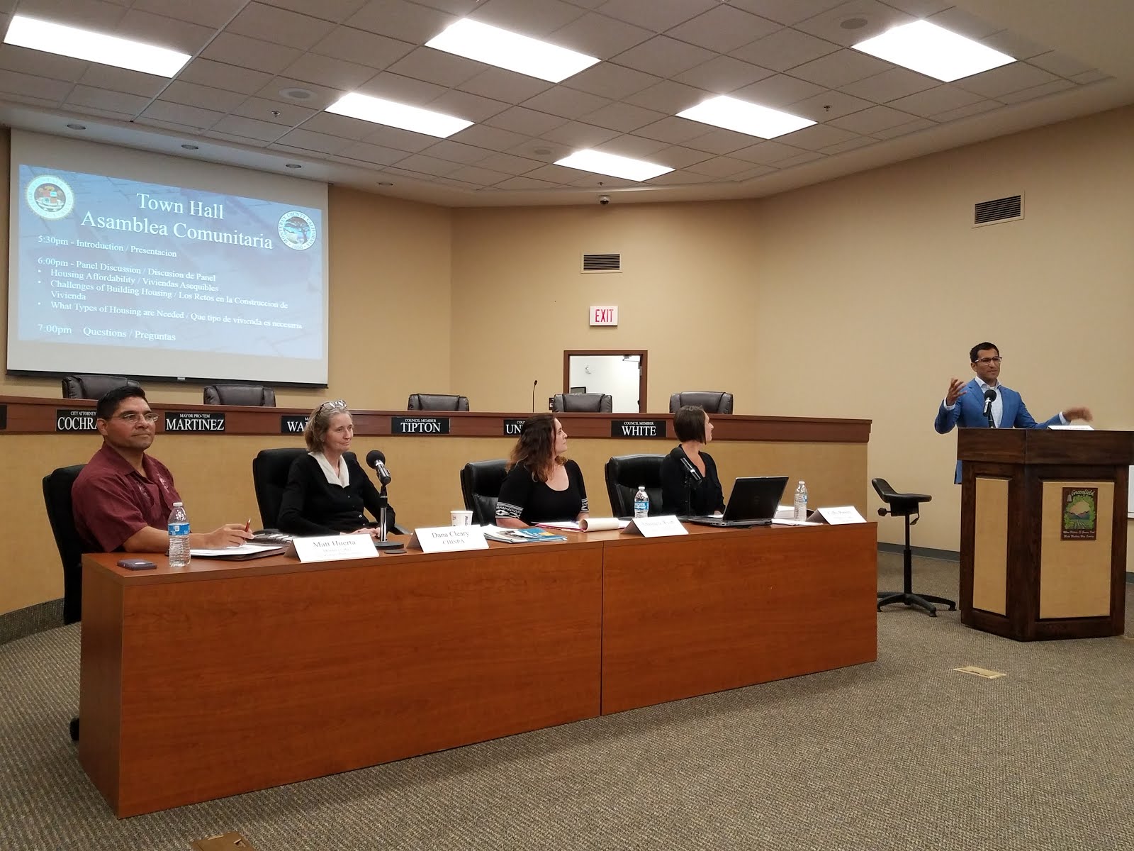 Greenfield Town Hall meeting brings in good crowd to talk about Housing