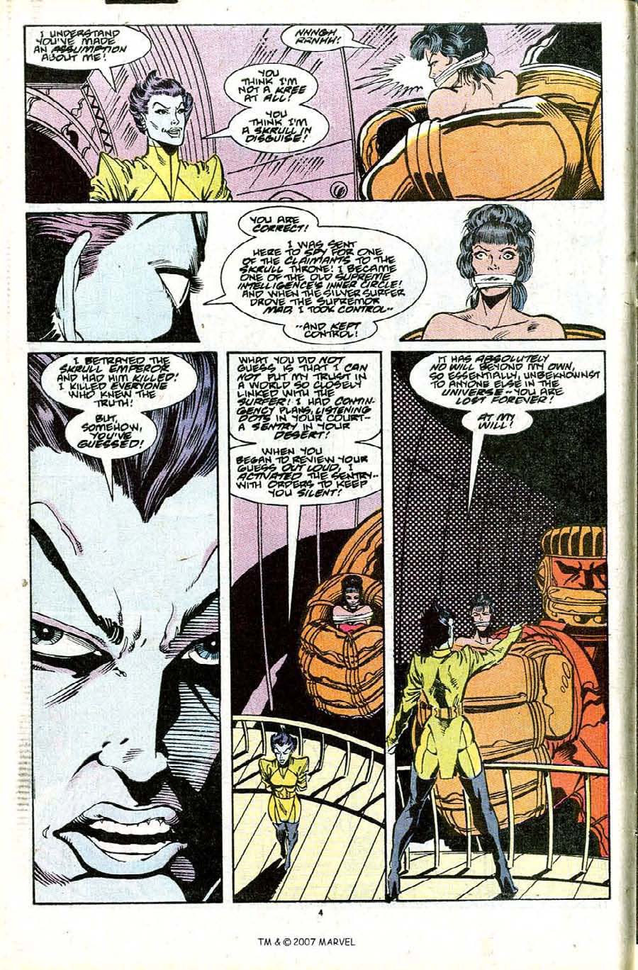 Read online Silver Surfer (1987) comic - Issue #29 - 6