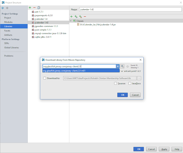 How to add external libraries/jar files in Intellij IDE