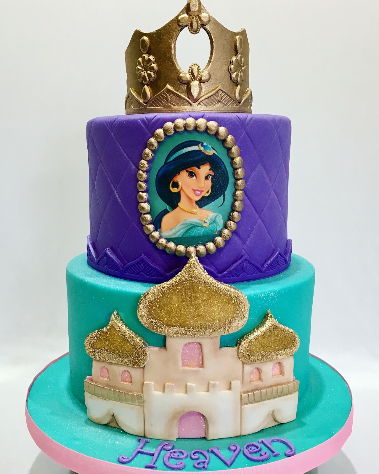 MyMoniCakes Princess Jasmine cake
