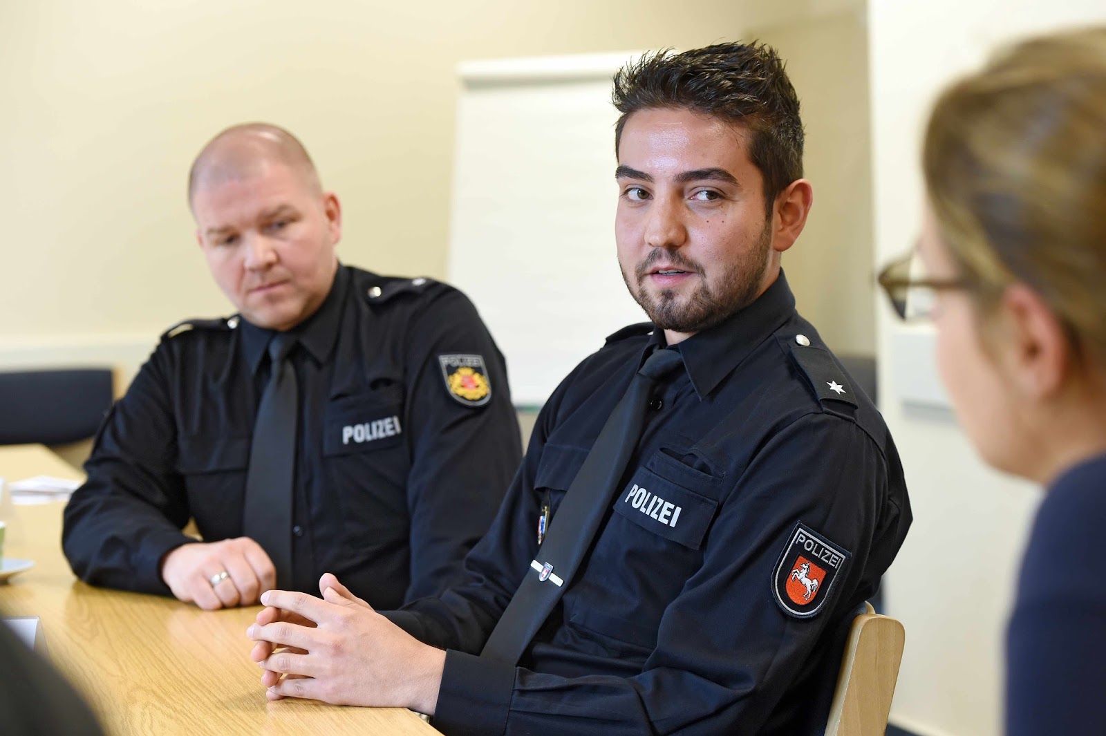 Spannende Erfahrung - Bremen und Achim tauschen Polizisten