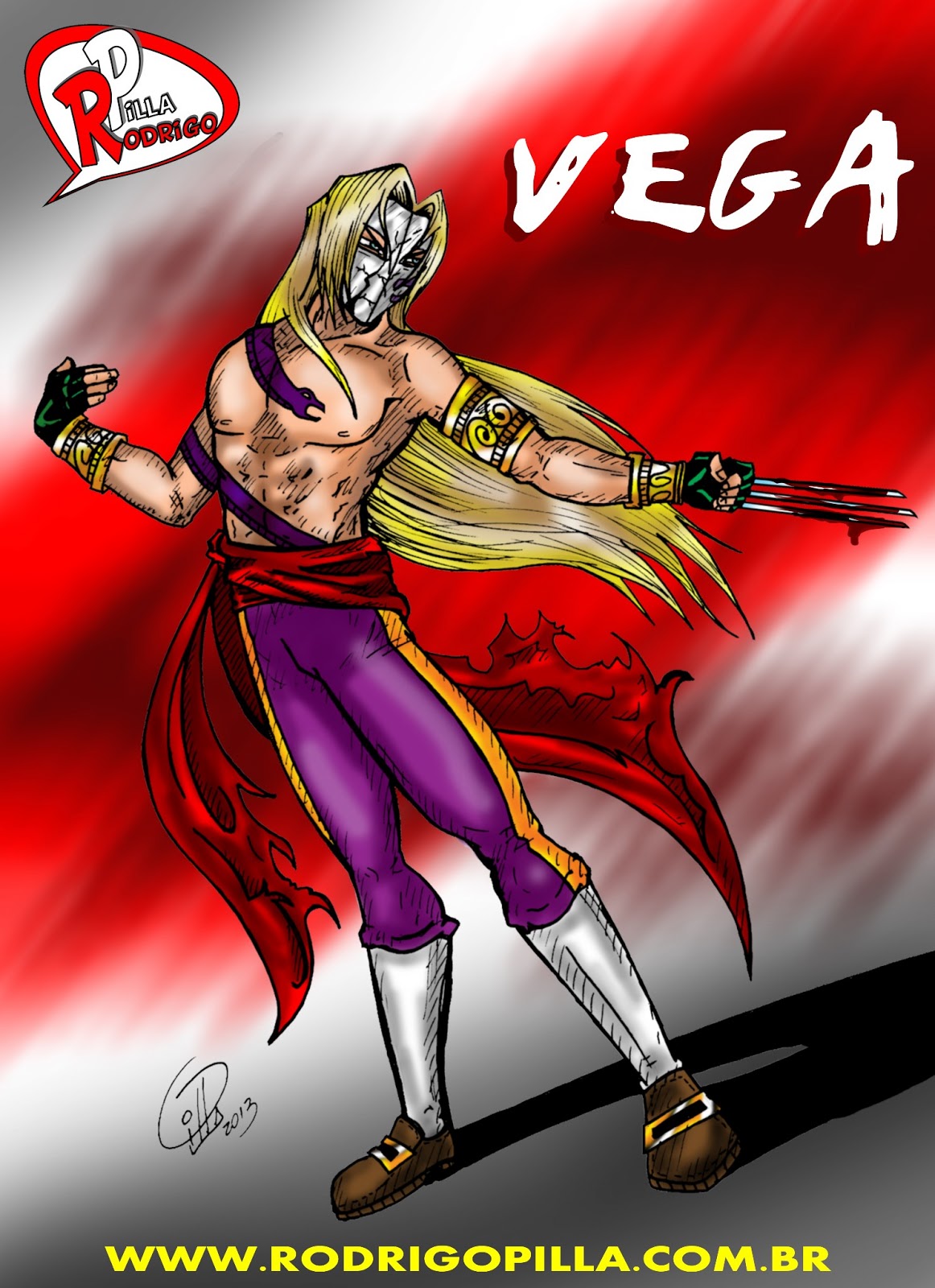Rodrigo Pilla - Studio de Criação: Vega - Street Fighter