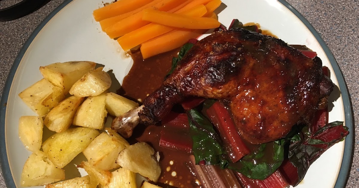 Moles Munchies Gressingham duck legs marinated in homemade plum sauce