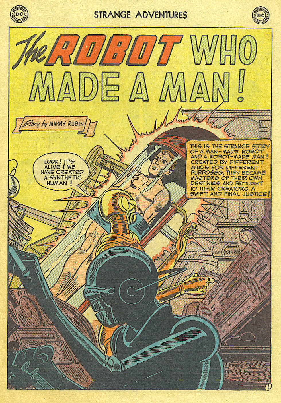 Read online Strange Adventures (1950) comic -  Issue #22 - 25