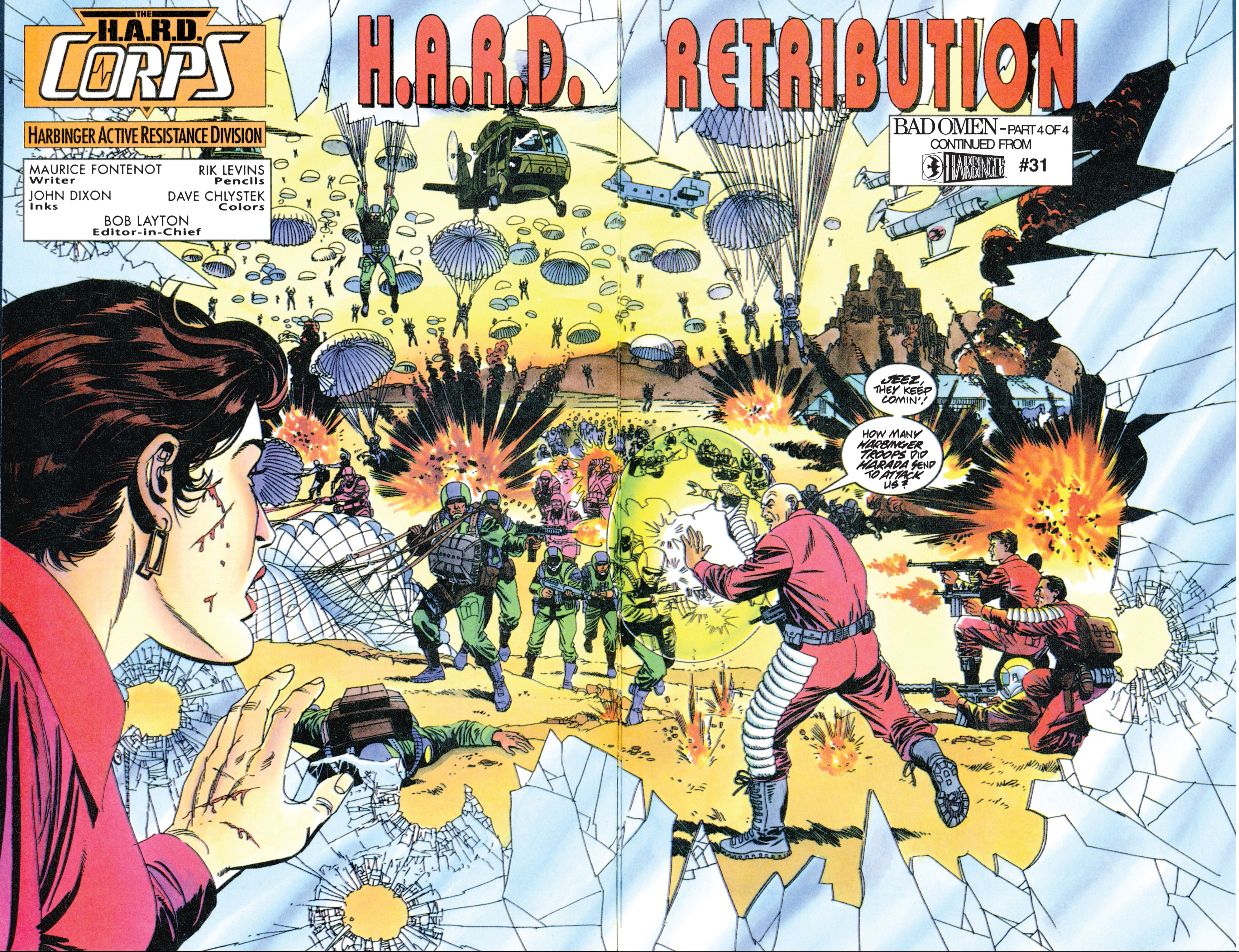 Read online H.A.R.D. Corps comic -  Issue #20 - 3