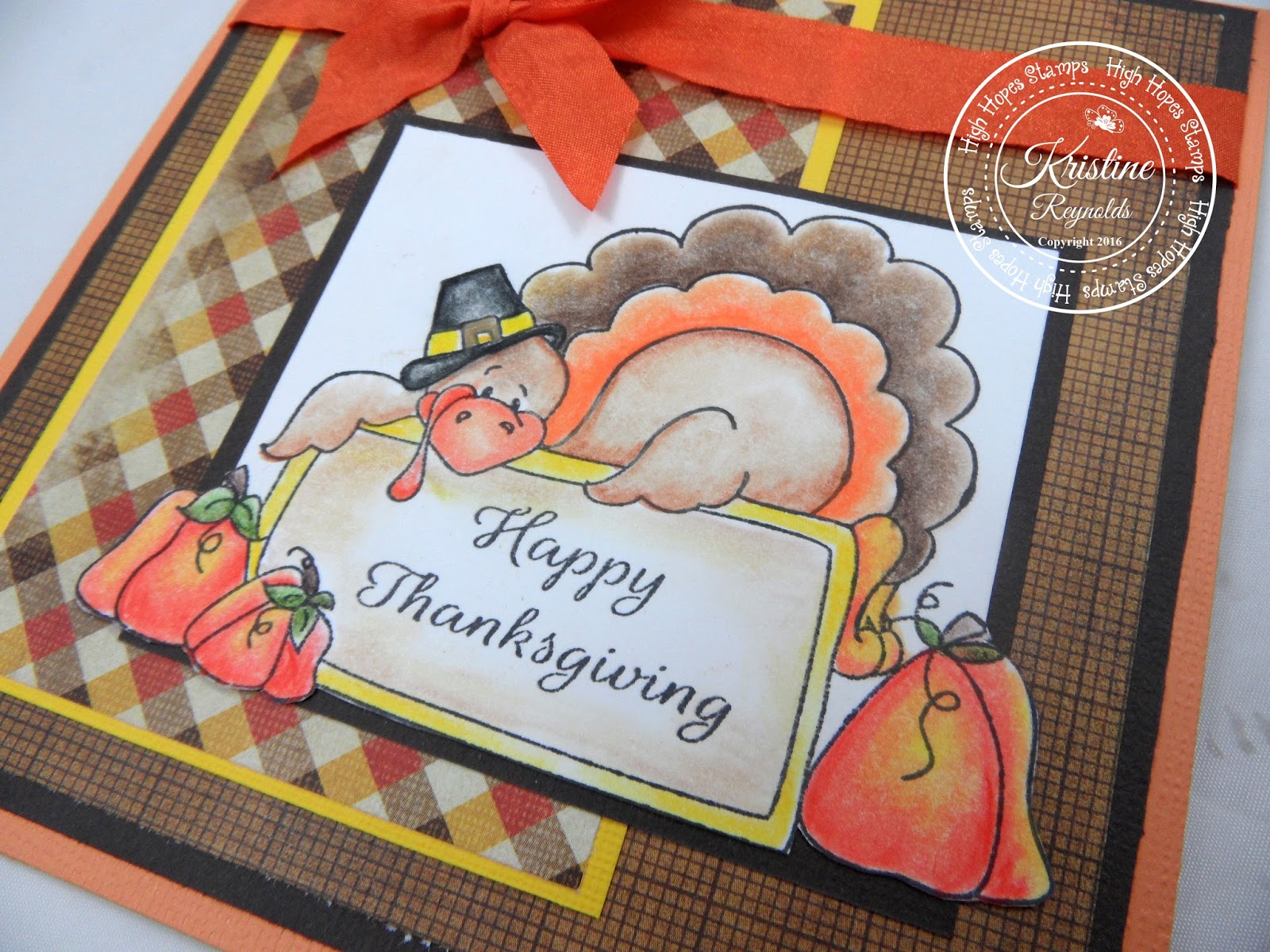 High Hopes Stamps Happy Thanksgiving