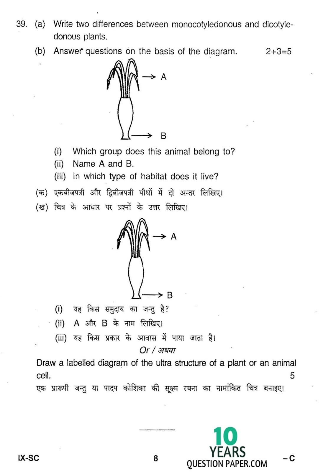 JAC class 10th 2017 board Science question paper JAC class 10th 2017 Science question paper