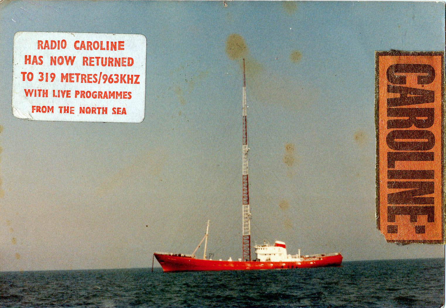 AIR RADIORAMA Il ritorno di Radio Caroline in OM licenza