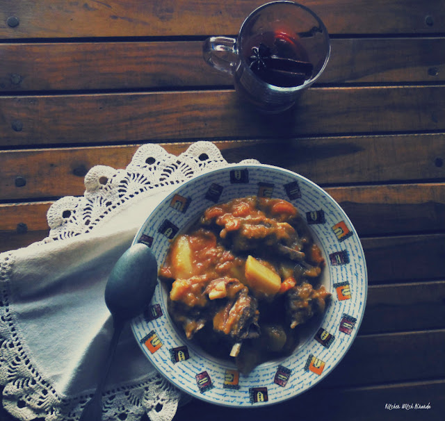 A portuguese lamb stew to awake the tastebuds and bring me back to the