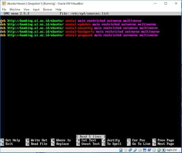 Cara Merubah Repository Ubuntu Server 16.04 Autodika