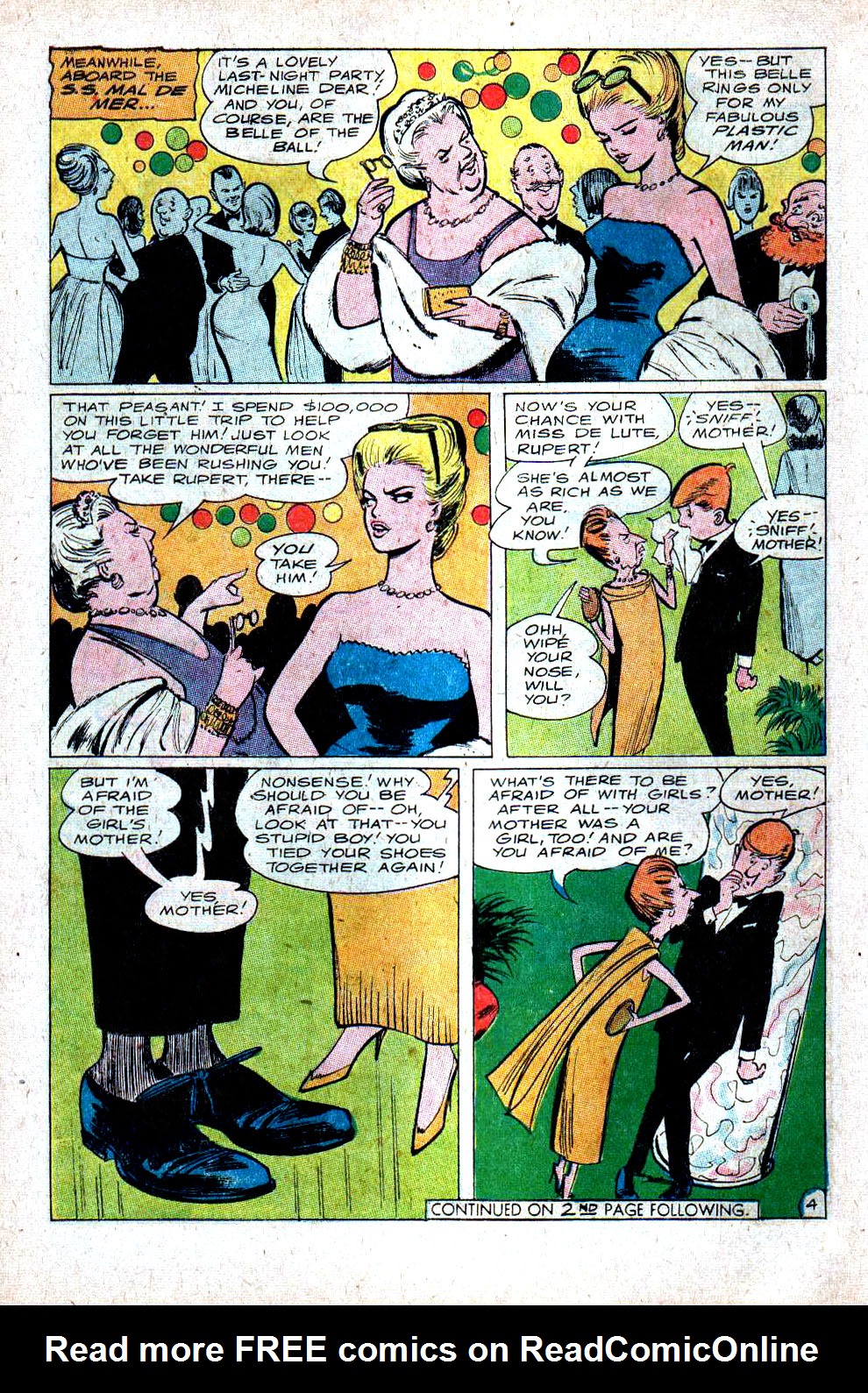 Read online Plastic Man (1966) comic -  Issue #3 - 5