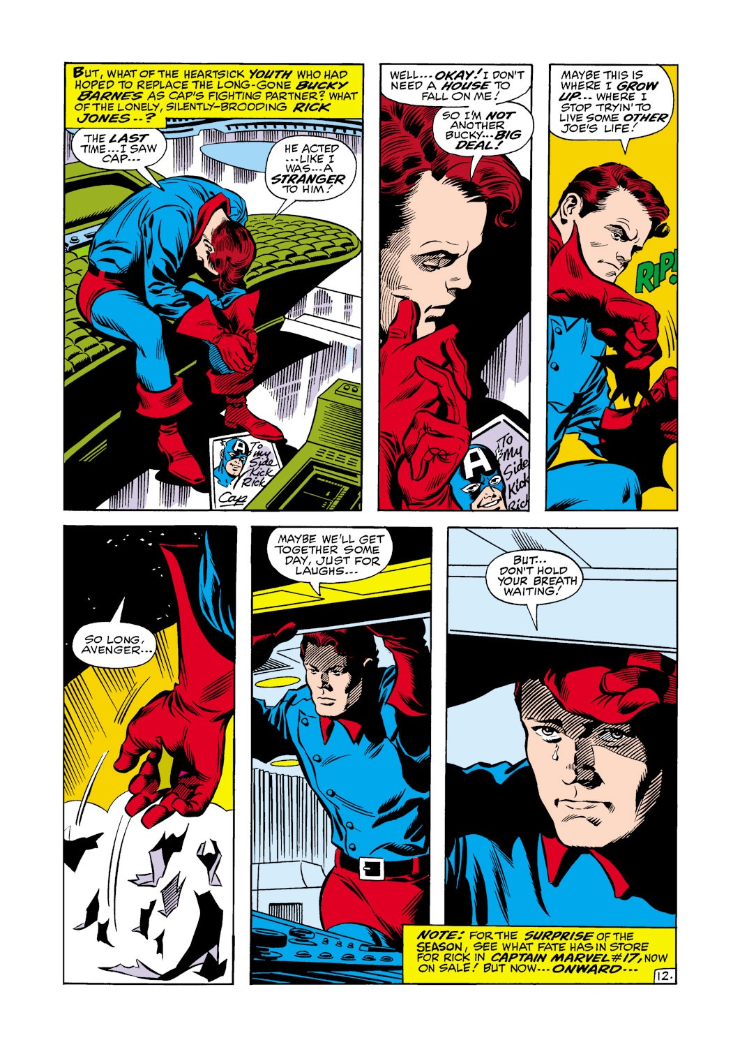 Read online Captain America (1968) comic -  Issue #118 - 13