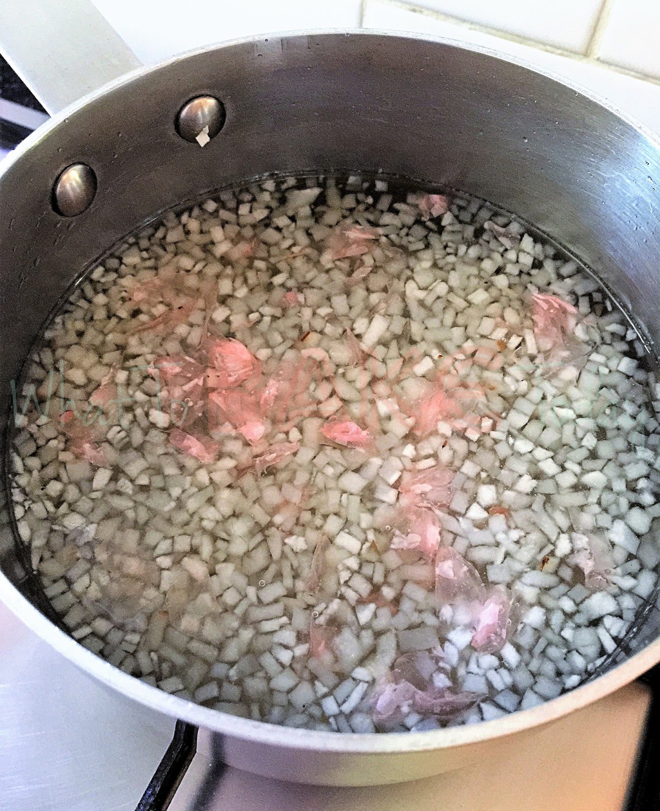 What To Bake Today Sakura Water Chestnut Cake