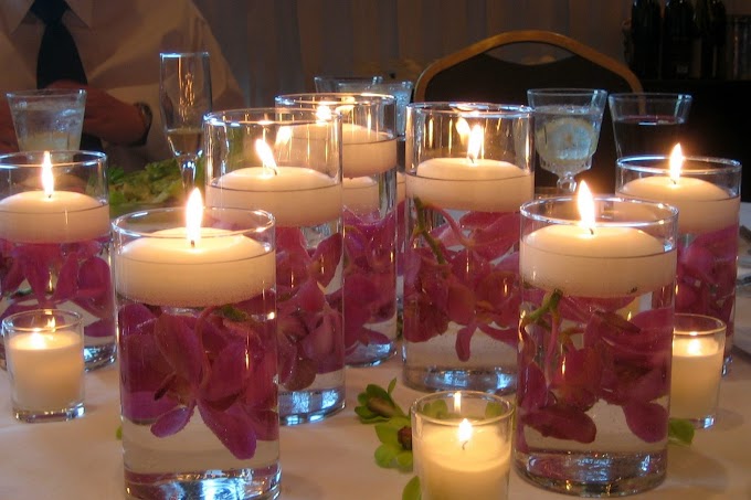 Floating Candles Decorating Ideas, Floating Candles in Diwali, Diwali Decorations with Floating Candles
