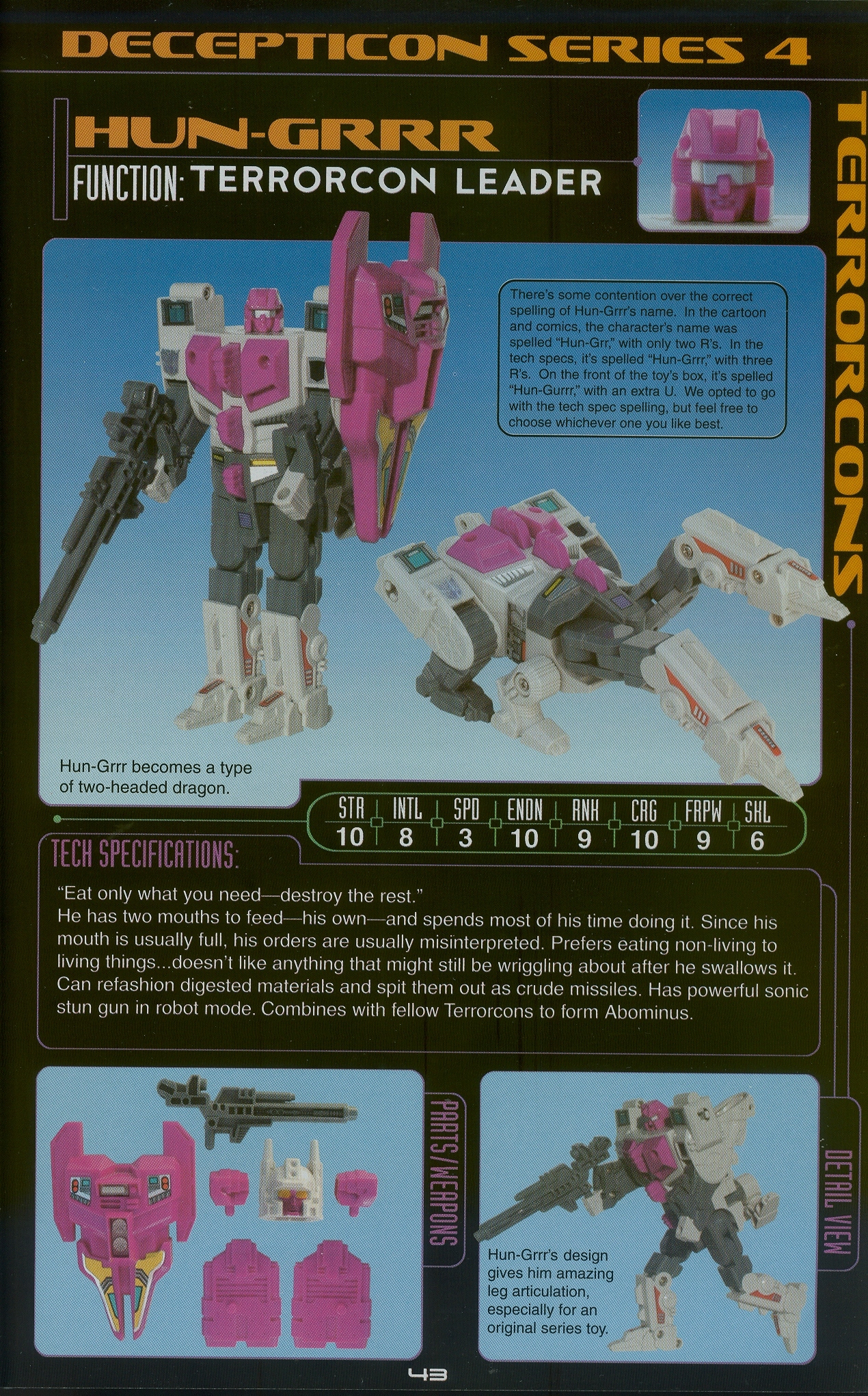 Read online Cybertronian: An Unofficial Transformers Recognition Guide comic -  Issue #3 - 41
