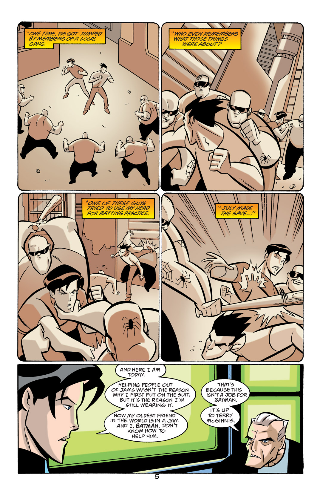 Read online Batman Beyond [II] comic -  Issue #20 - 6