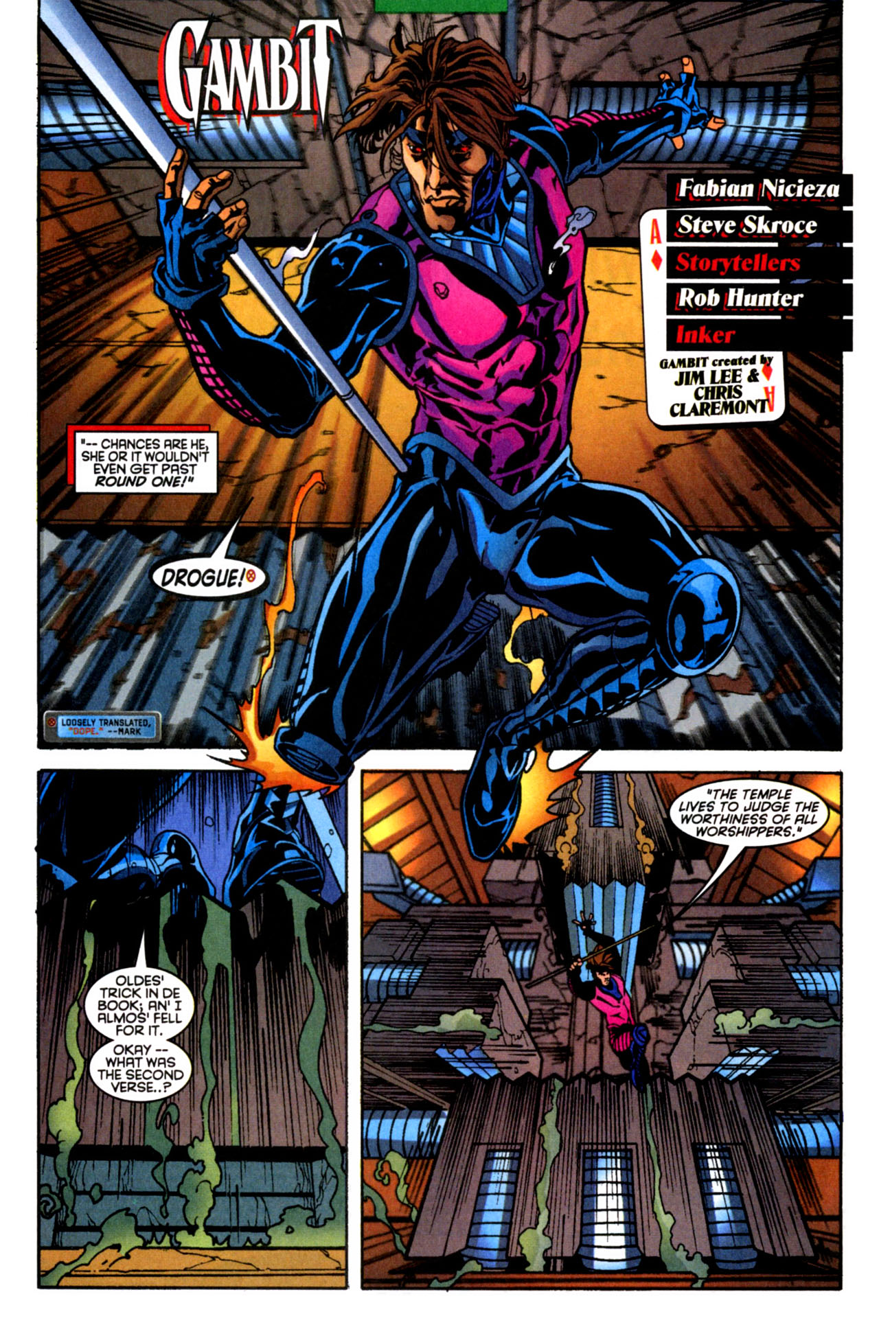 Read online Gambit (1999) comic -  Issue #1 - 12